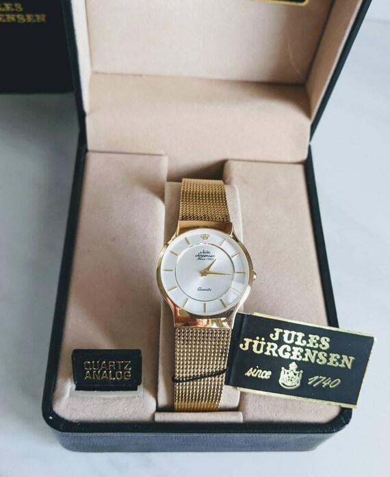 Vintage Jules Jurgensen watch presentation box some p… - Gem