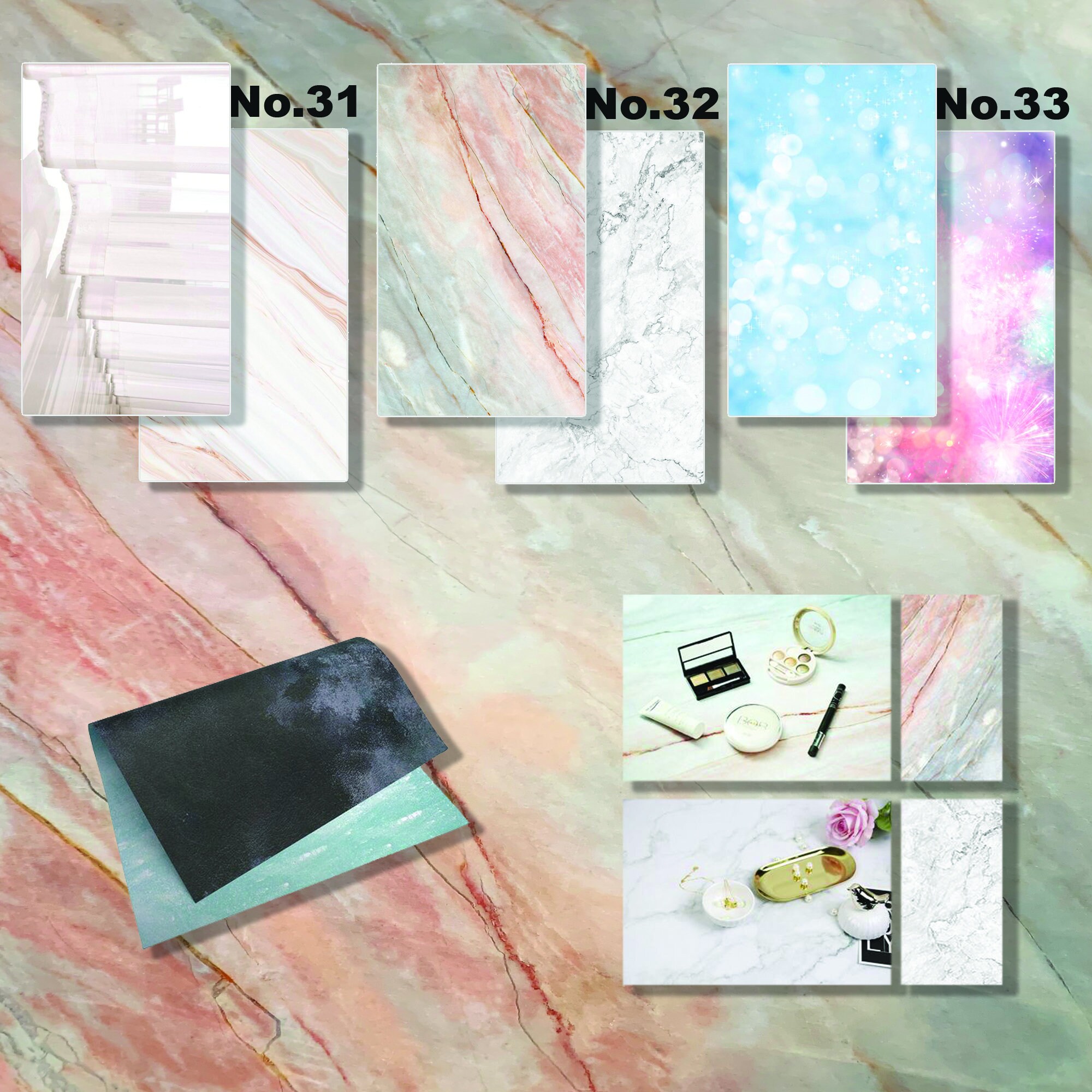 Flexible Tabletop Photography Backdrops Waterproof Wipeable Etsy
