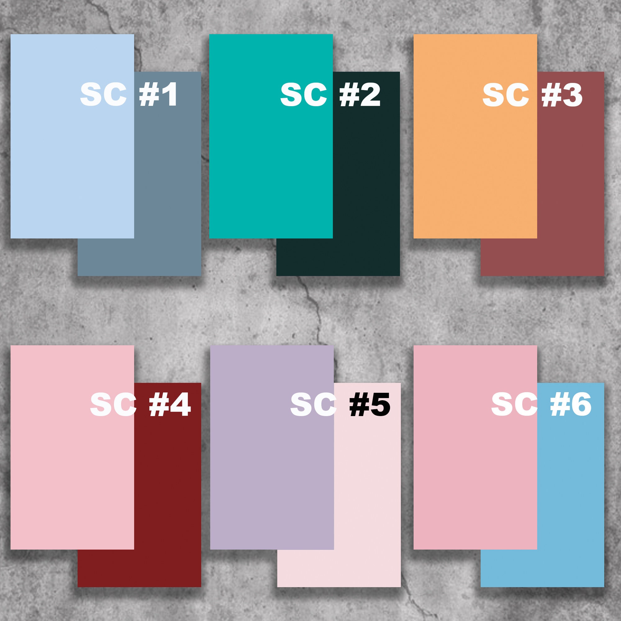 A1 Flexible Tabletop Photography Backdrops Waterproof Etsy UK