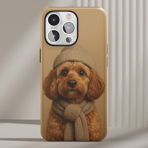 Cockapoo hund telefonskal för iPhone