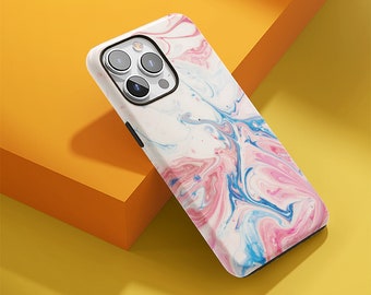 Marble Phone Case For iPhone 15 14 13 12 11 Max Pro Mini Plus 7 8 SE X XR Full Wrap Cover - #056