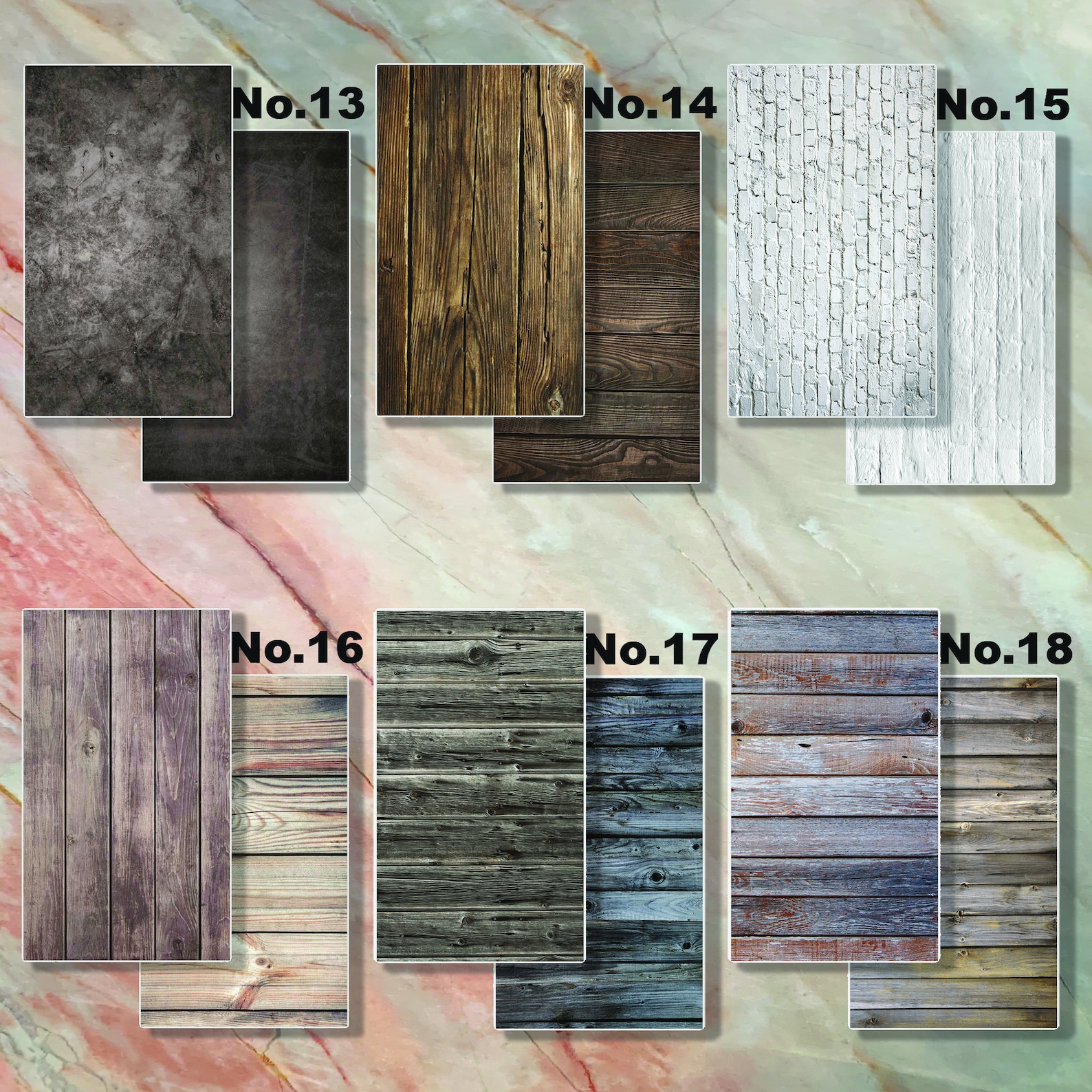 Flexible Tabletop Photography Backdrops Waterproof Wipeable Etsy