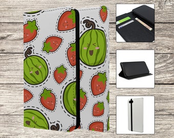 Cute Watermelon Pattern Full Flip Case For Samsung Galaxy (S6077)