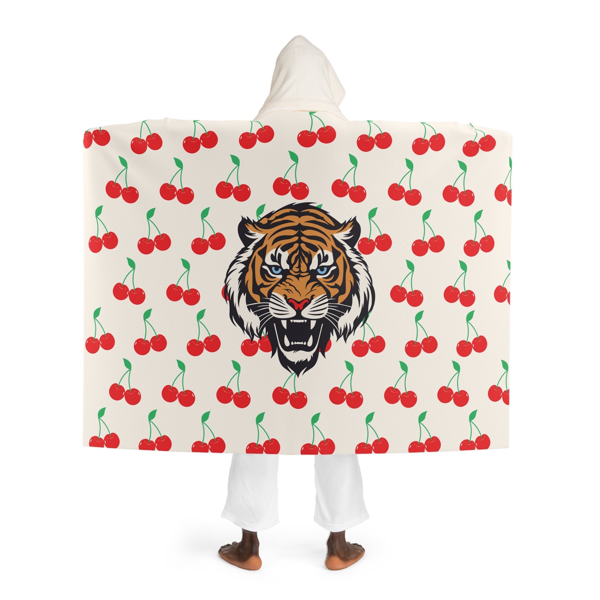 Tiger Print Snuggie Etsy