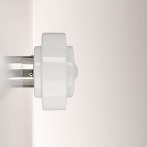 Milk Glass Wall Lamp or Ceiling Lamp, Opaline Glass Wall Light Fixture, White Glass Wall Sconce Lighting