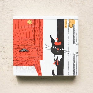 黒猫ロビンブロックメモパッド