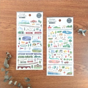 Sticker Auswahl „Erwachsener Reise“ aus Japan GAIA