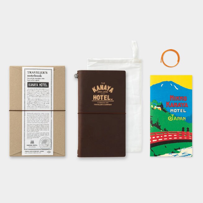「KANAYA HOTEL × TRAVELER’S COMPANY」 Kanaya Hotel TF TRAVELER'S Notebook Traveler's Company