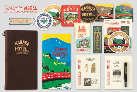 TRAVELERS Notebook Limited Set kanaya HOTEL Traveler's Company