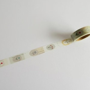 YOHAKU Masking tape "Tsuki no warutsu" from Japan washi tape
