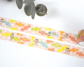 mt Limited Edition -mizutama Candy Dot Girl- washi tape masking tape kamoi