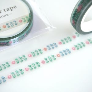 Klarsicht Tape -Stitch hana1(flower)- von mind wave aus Japan
