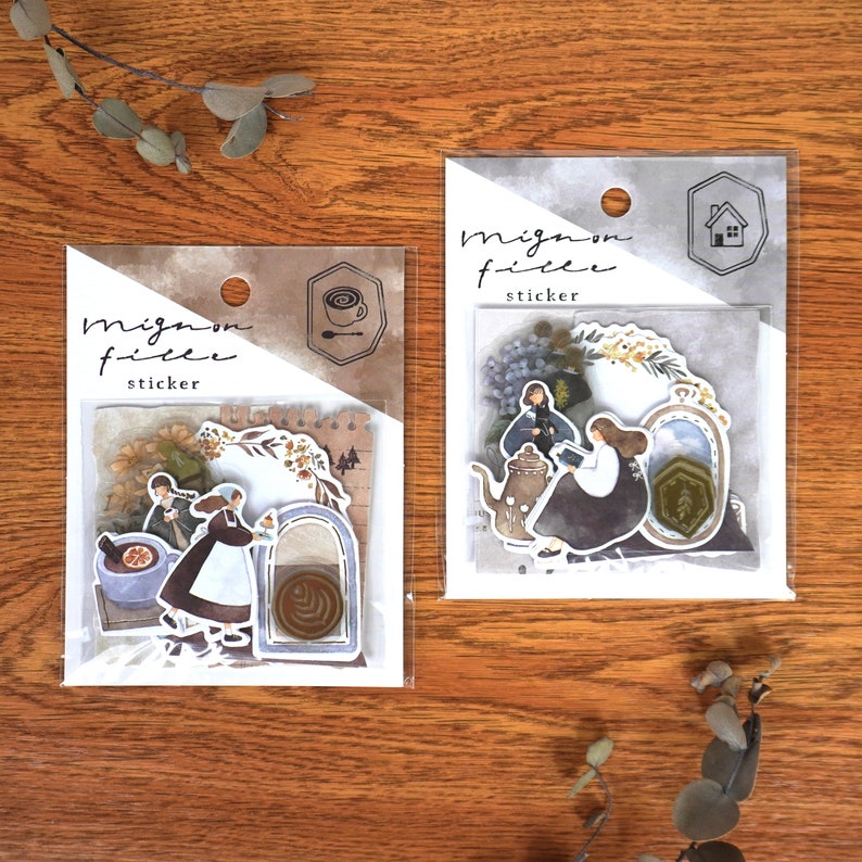 Flake sticker "mignon fille" image 4