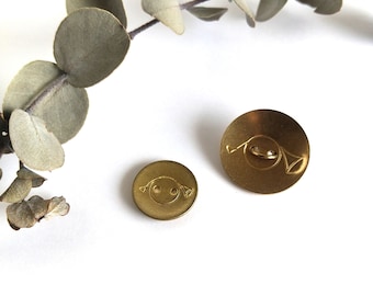 Gekkoso gold button "big/small" Travelers Factory selection