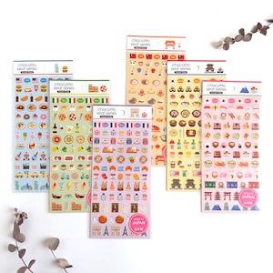 Chocotto-zegel 'Travel'-ministicker uit Japan<GAIA>