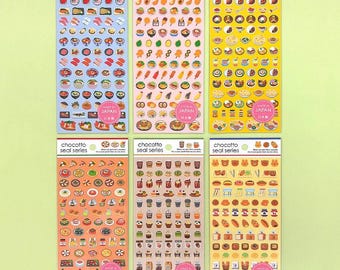 chocotto seal -Looks delicious- mini sticker from Japan by GAIA