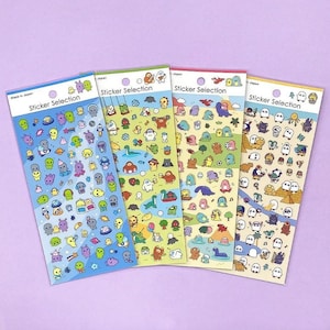 Stickerselectie 'Mystery Friends' uit Japan<GAIA>
