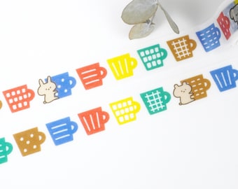 mt Limited Edition -mizutama Colorful Mug- washi tape masking tape kamoi