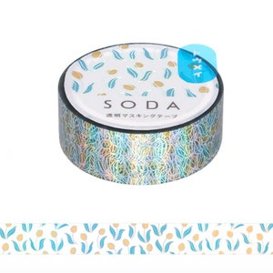 Klarglasband SODA Aurora Foil - Tulpe -