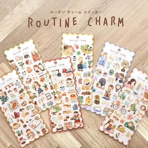 Wieder auf Lager! ROUTINE CHARM Sticker aus Japan von mind wave