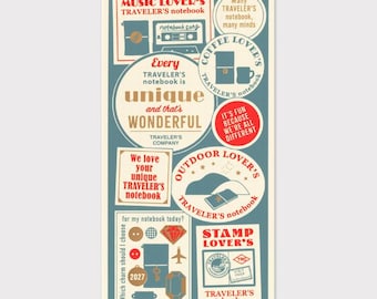 TRAVELER'S notebook Regular size underlay 2027 -Every TRAVELER’S notebook is unique and that’s wonderful- Traveler's factory