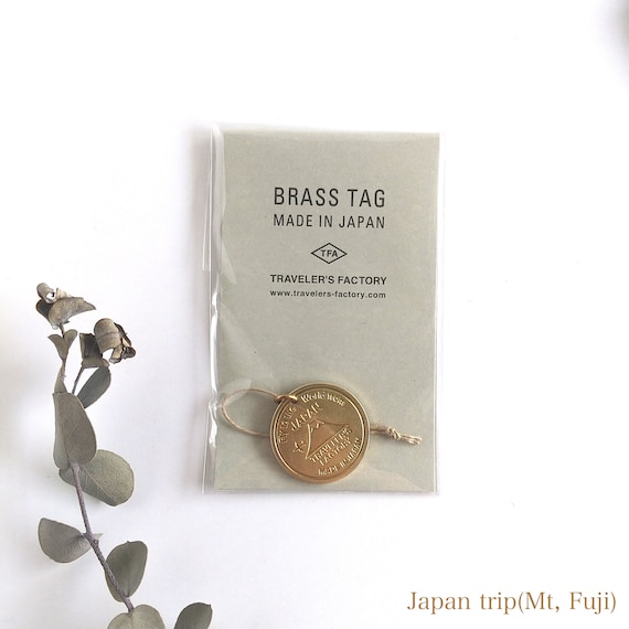 トラベラーズノート チャーム 真鍮タグ トラベラーズファクトリー