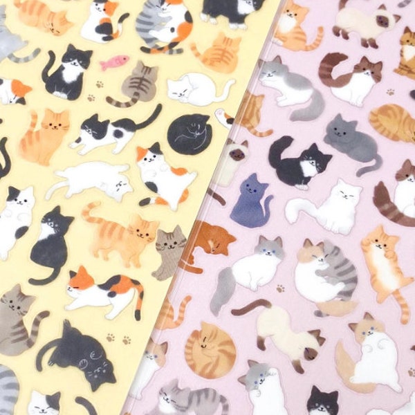 Sélection de stickers « beaucoup de chats » du Japon<GAIA>