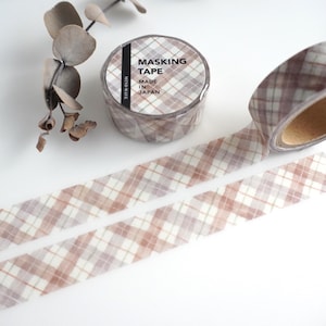 Maskingtape "plaid4" washi-tape uit Japan van mindwave