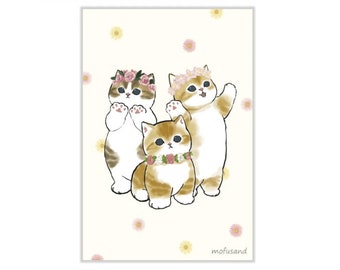 Post card "mofusand" -Corolla-