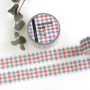 Maskingtape "plaid2" washi-tape uit Japan van mindwave