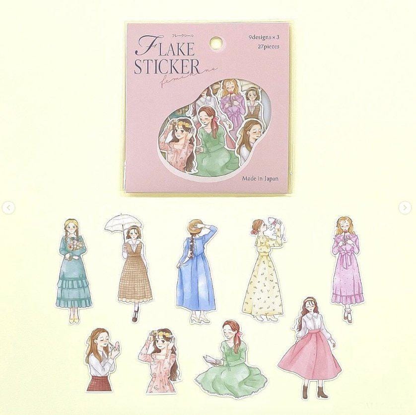 My Sweet Heart Flake Sticker From Japan by GAIA - Etsy