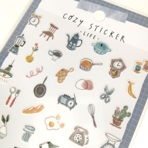 COSY STICKER"LIFE" Masking Sticker aus Japan<mind wave>."