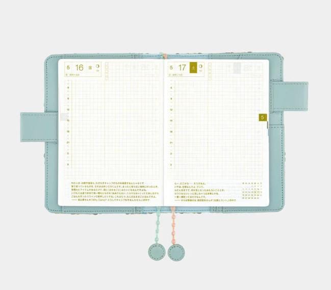 Hobonichi Techo Cover -jellybeans + Tambourine- Minä Perhonen A6