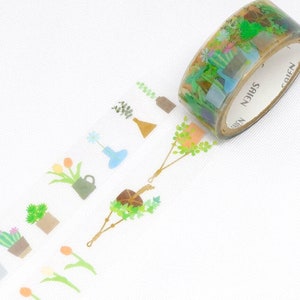 Clear Tape "Plants"