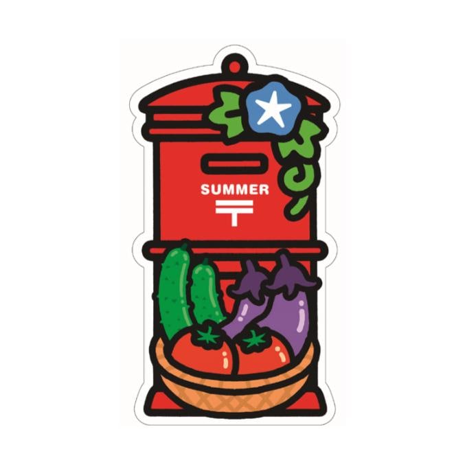 Post type postcard 2025 Summer "Summer vegetables" by JAPAN POST
