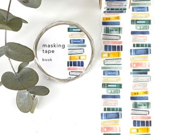 Die cut washi tape -book- from Japan by mind wave
