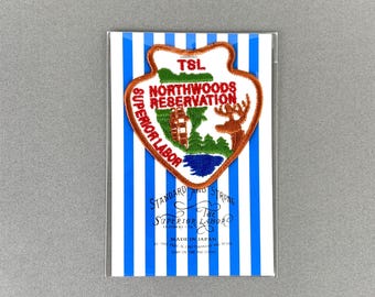 TSL Patch-Deer- the superior labor traveler's notebook