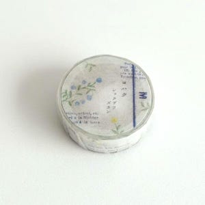 YOHAKU マスキングテープ「植物図鑑」 -しょくぶつずかん- from 日本製和紙テープ