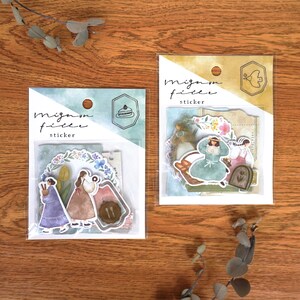 Flake sticker "mignon fille" image 3