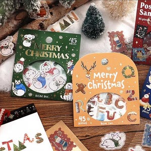 Adesivo Flake Seal Christmas Limited "alfabeto/maglia" di BGM
