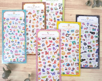 Vivid color stickers -Bibitto iro sticker- from Japan by mind wave