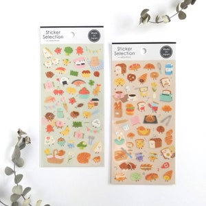 Aufkleber Auswahl "Friendly Food" Bento/Brot aus Japan GAIA