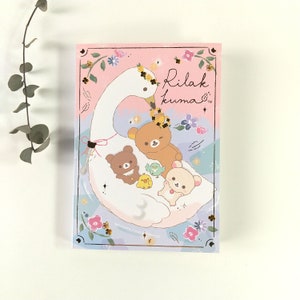 Nuovo promemoria di Rilakkuma di marzo 2021 "L'amico di Chairoikoguma"<White>dal Giappone <San-X>