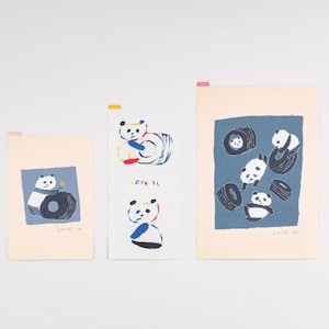 Pre-order Hobonichi Pencil board Love it Love it Panda[Original/Weeks/Cousin]