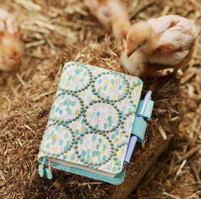 Hobonichi Techo Cover -jellybeans + Tambourine- Minä Perhonen A6