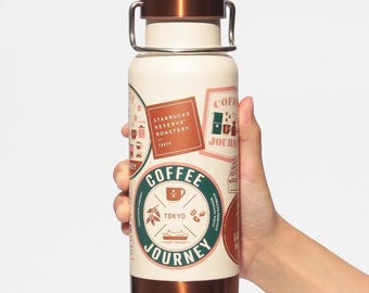 Starbucks Reserve® Roastery Traveler's Handle Lid Stainless Steel Bottle 473ml