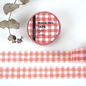 Maskingtape "plaid14" washitape uit Japan van mindwave