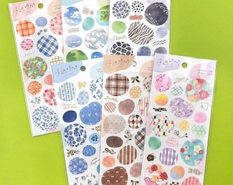 Float Time Seal Sticker uit Japan van GAIA