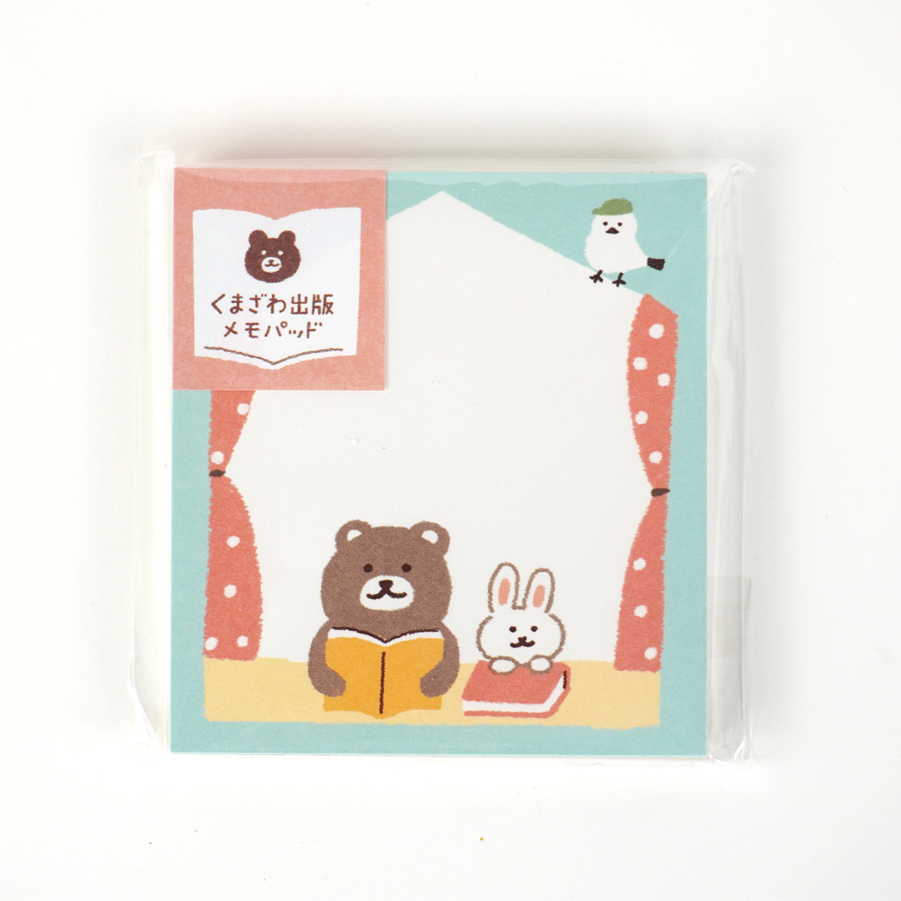 くまざわ書店×古川紙子限定「くまざわ書店」メモパッド第5弾 - Etsy 日本