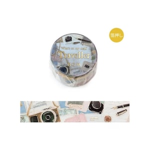 Washi tape "My desk"-Traveller-